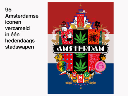 Contemporary City Crest for Amsterdam