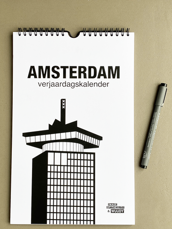 Amsterdam Kalender - voorkant