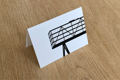 De Brug - Folded Card by WUUDY